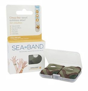 Nausea: Sea Band Camo Green Child/Small Adult 1Pr