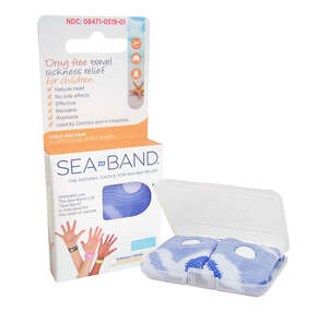 Nausea: Sea Band Camo Blue Child/Small Adult 1Pr