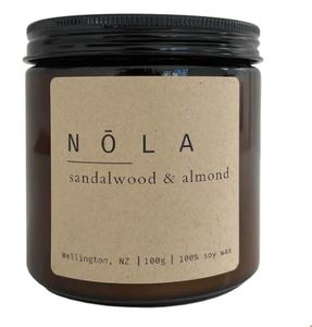 Gift Sets: Nola Candle Sandalwood & Almond 100g