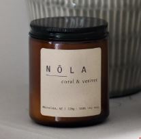 Gift Sets: Nola Candle Coral & Vetiver 100g