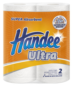 Household Items: Handee Towels Plain Twin