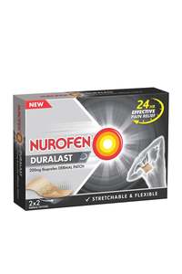 Nurofen Dlast Derm. Patch 200mg 4Pk