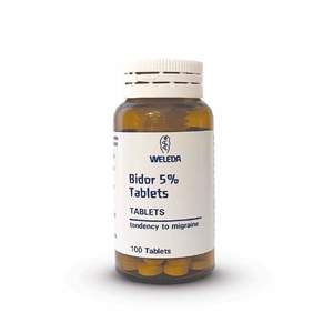 Migraines: Weleda Bidor 5% Tabs 100 Herbal Immune Support Supplement
