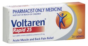 Voltaren Rapid Tablets 25mg 20s