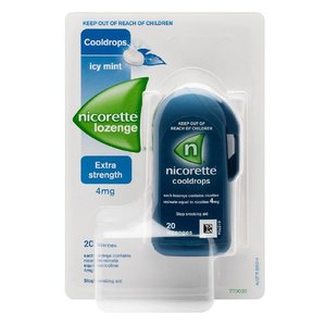 Other Smoking Cessation: Nicorette Cooldrops 4mg 20