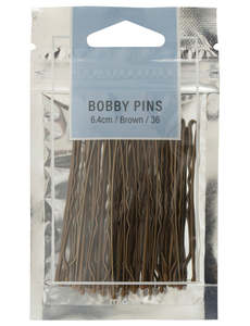 Mae Black Bobby Pins 6.4cm (36-Pack)