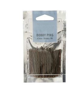 Mae 40-2600Br Bobby Pin Set - Brown (Pack of 80)