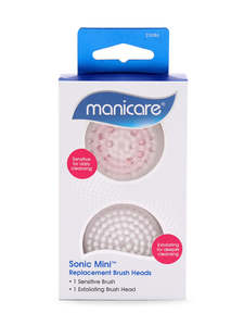 M'Care Sonic Mini Brush Head 2Pk