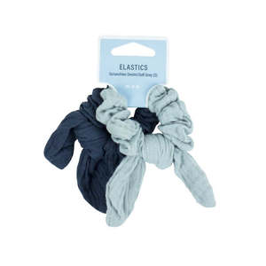 Mae 40-2247 Elast Scrunchies Set of 2