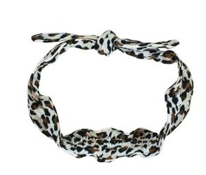 Hair Accessories Hair Ties Elastics And Ponytailers: Mae 40-2309L Headband Muslin Leopard