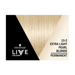 Hair Colour Men: Live Salon 10.2 Extra Light Pearl Blonde