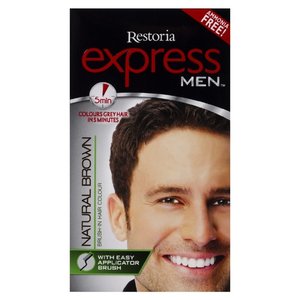 Hair Colour Men: Restoria Express Men Natural Brown