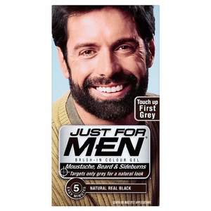 Hair Colour Men: Men Beard Real Black