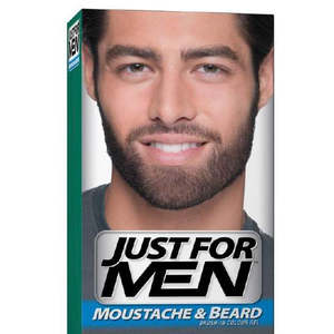 Men Beard Dark Brown