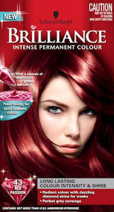 Hair Colour Women: Brilliance 43 Red Passion