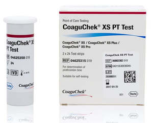 Coagulation Testing: Coaguchek Xs Pt Test Vial 2X 24