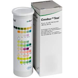 Diabetes Testing: Combur 10 Test 100 Urinalysis Test Strips Pack