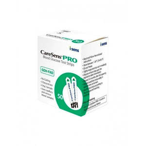 Diabetes Testing: Caresens Pro Test Strips Dual 50s