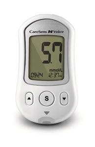 Diabetes Testing: Caresens Voice Meter Set