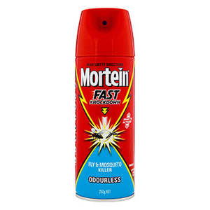 Insect Repellants: Mortein Fly Killer Odourless 250g