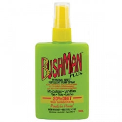 Insect Repellants: Bushman Plus Pump Spray 100ml