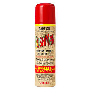 Insect Repellants: Bushman Aerosol 40% 130g