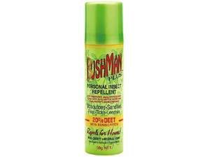 Insect Repellants: Bushman Plus Aerosol 20% + Sunscreen 50g