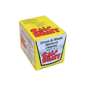 Denture: Cal-Dent Denture Cleaner 16Pk
