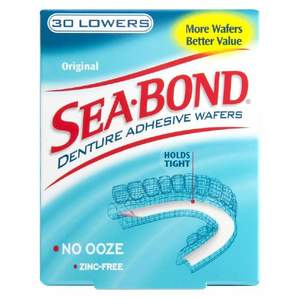 Denture: Seabond Original Lowers 30s