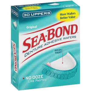 Denture: Seabond Original Uppers 30s