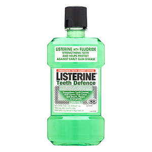 Mouthwash And Breath Fresheners: Listerine Teeth Defence 500ml
