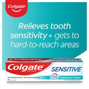 Toothpastes And Whitening: COLGATE Sensitive Advanced Clean 85g