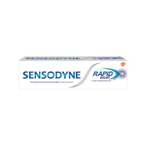 Toothpastes And Whitening: Sensodyne Rapid Relief Toothpaste for Sensitive Teeth (100g)