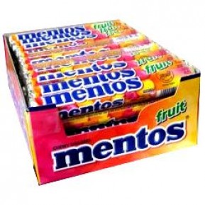 Chemist Confectionary: Mentos Fruit Rolls 40G Pack Of 40