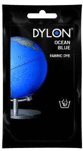 Fabric Dyes: Dylon Hand Dye 26 Ocean Blue 50g