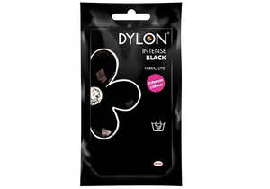Fabric Dyes: Dylon Hand Dye 12 Intense Black 50g