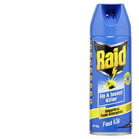 Insect Sprays: Raid Low Allergen Fly Spray 250g