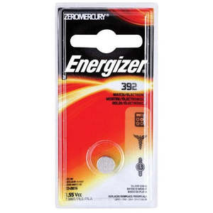 Medicine Containers: Energizer 392BP1 392 1pk