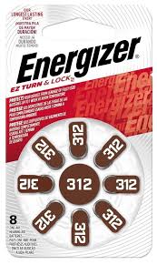 Energizer Batt Zero Mercury AZ312 8 Pk