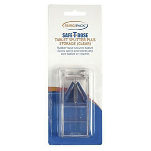 Pill Cutters And Planners: Sp Safe-T-Dose Pill Splitter Clr