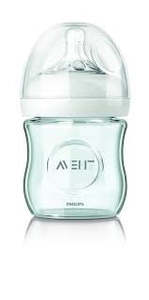 Feeding Bottles Teats And Cups: Avent Natural Glass Bottle120ml
