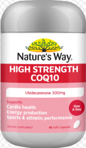 Natures Way High Strength CoQ10 Caps 45s