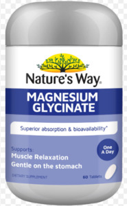 Nature's Way Magnesium Glycinate Tabs 60s