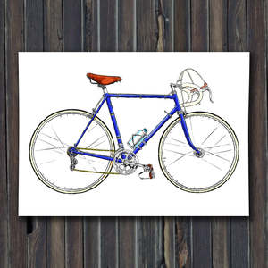 Vintage Cycling: Masi Print