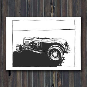 32 Roadster '232B' Print