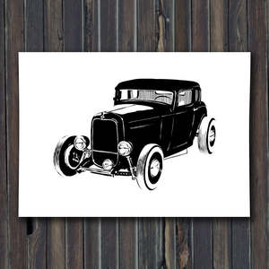 32 Coupe Print