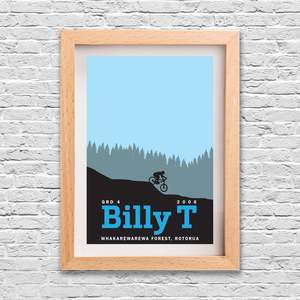 Riderotorua: Billy T Print