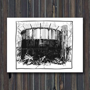 Riderotorua: RedTank Print