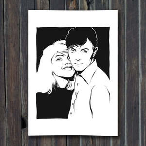 Debbie & David Print