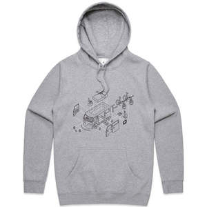 Hoodies: Mens Kombi Hoodie